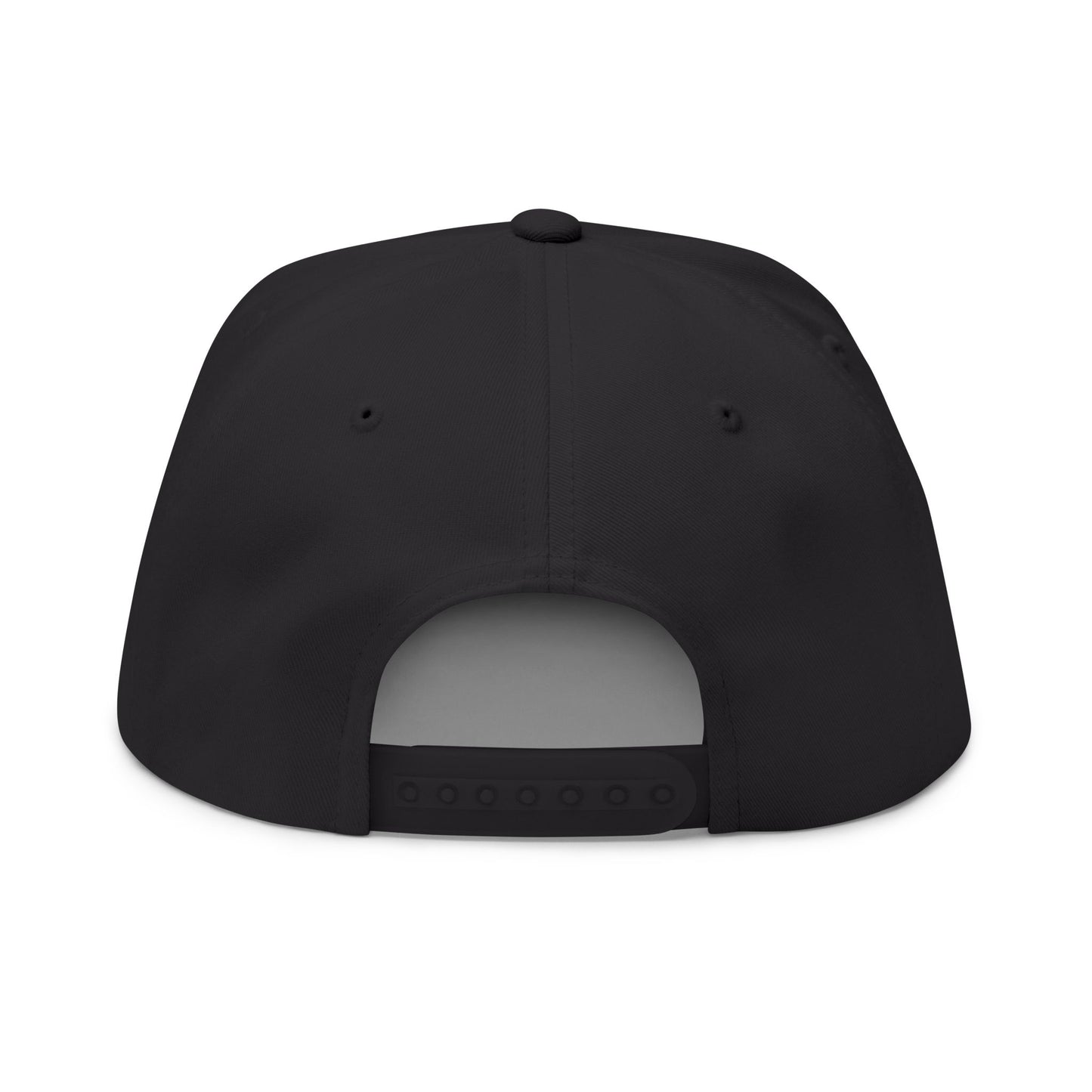 Cat Vibes Embroidered Flat Bill Cap