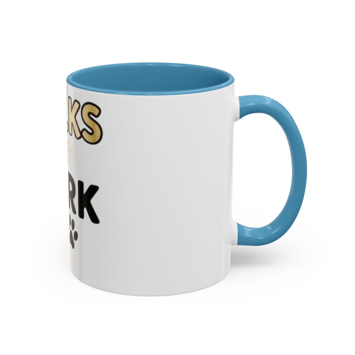 Coffee Mug — "Walks Over Work" Dog Lover Accent Mug (11/15 oz)