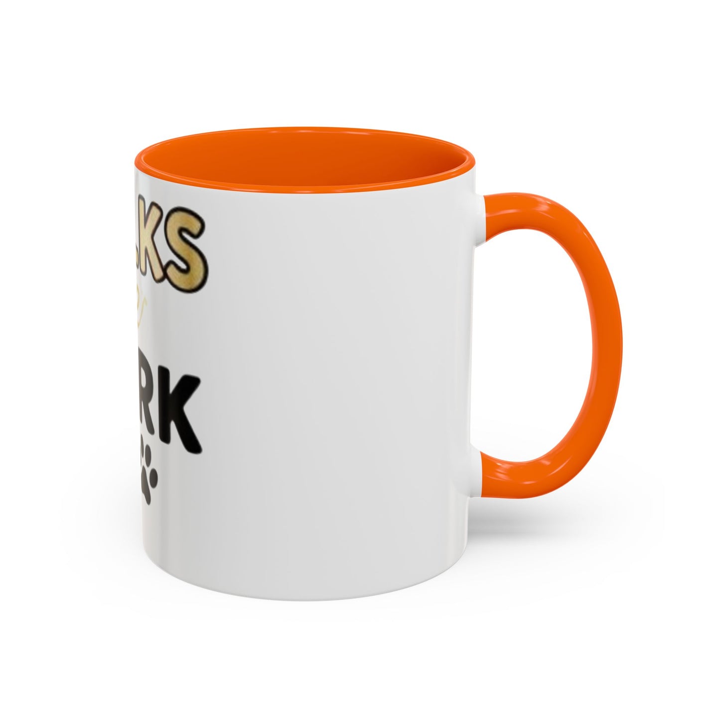 Coffee Mug — "Walks Over Work" Dog Lover Accent Mug (11/15 oz)