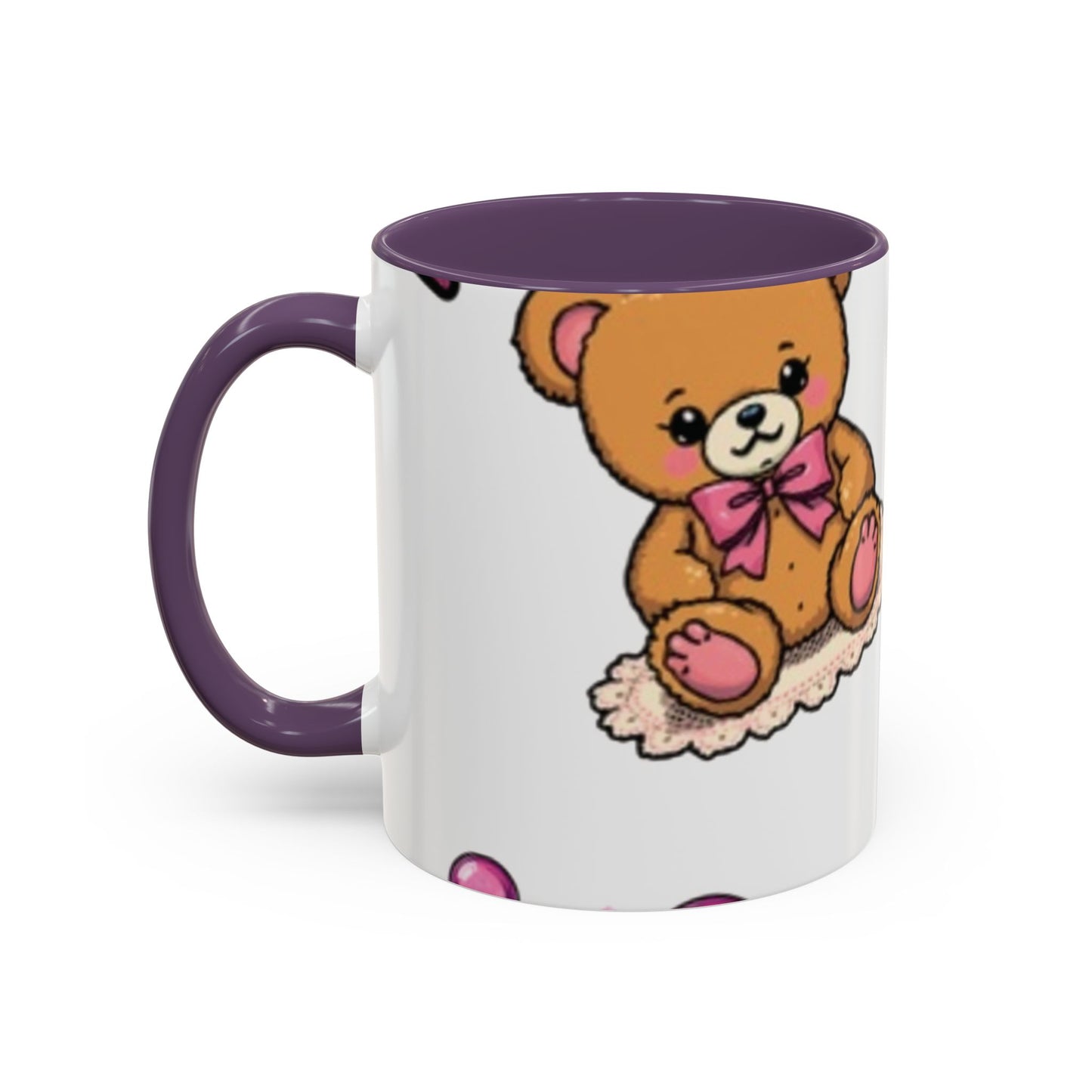 Cute Dessert & Teddy Accent Coffee Mug☕️