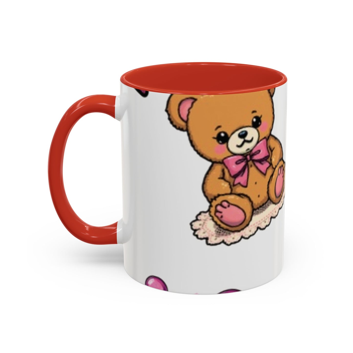 Cute Dessert & Teddy Accent Coffee Mug☕️