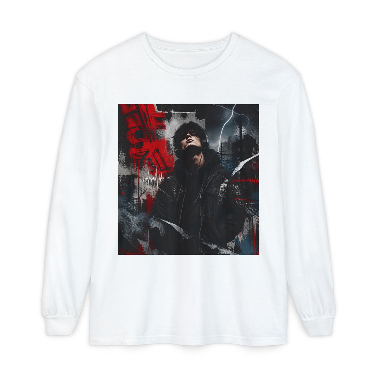 Inspired Urban Portrait Long Sleeve Tee
