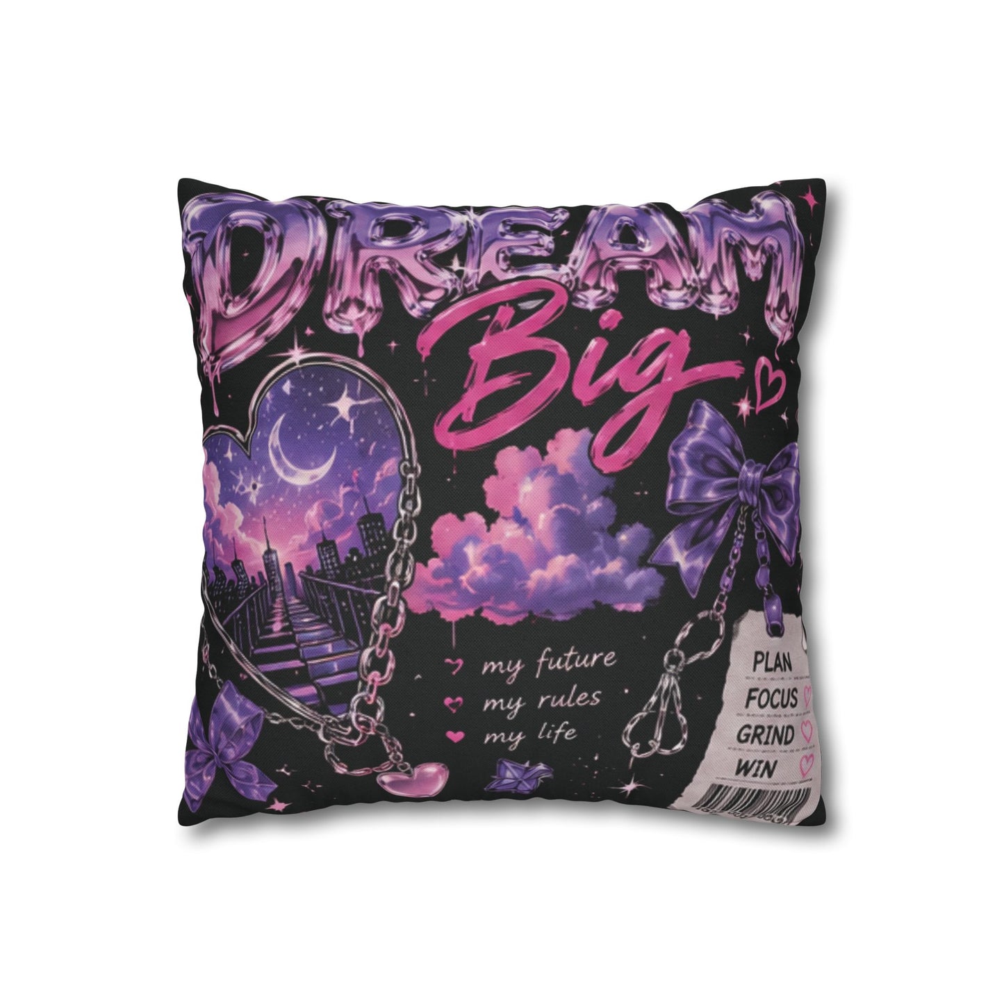Cosmic Girl Dreamy Throw Pillowcase