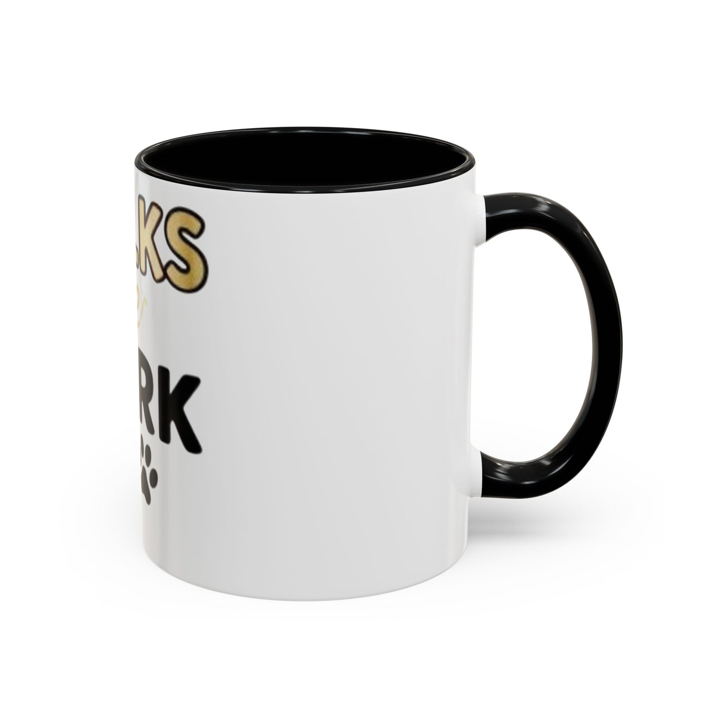 Coffee Mug — "Walks Over Work" Dog Lover Accent Mug (11/15 oz)