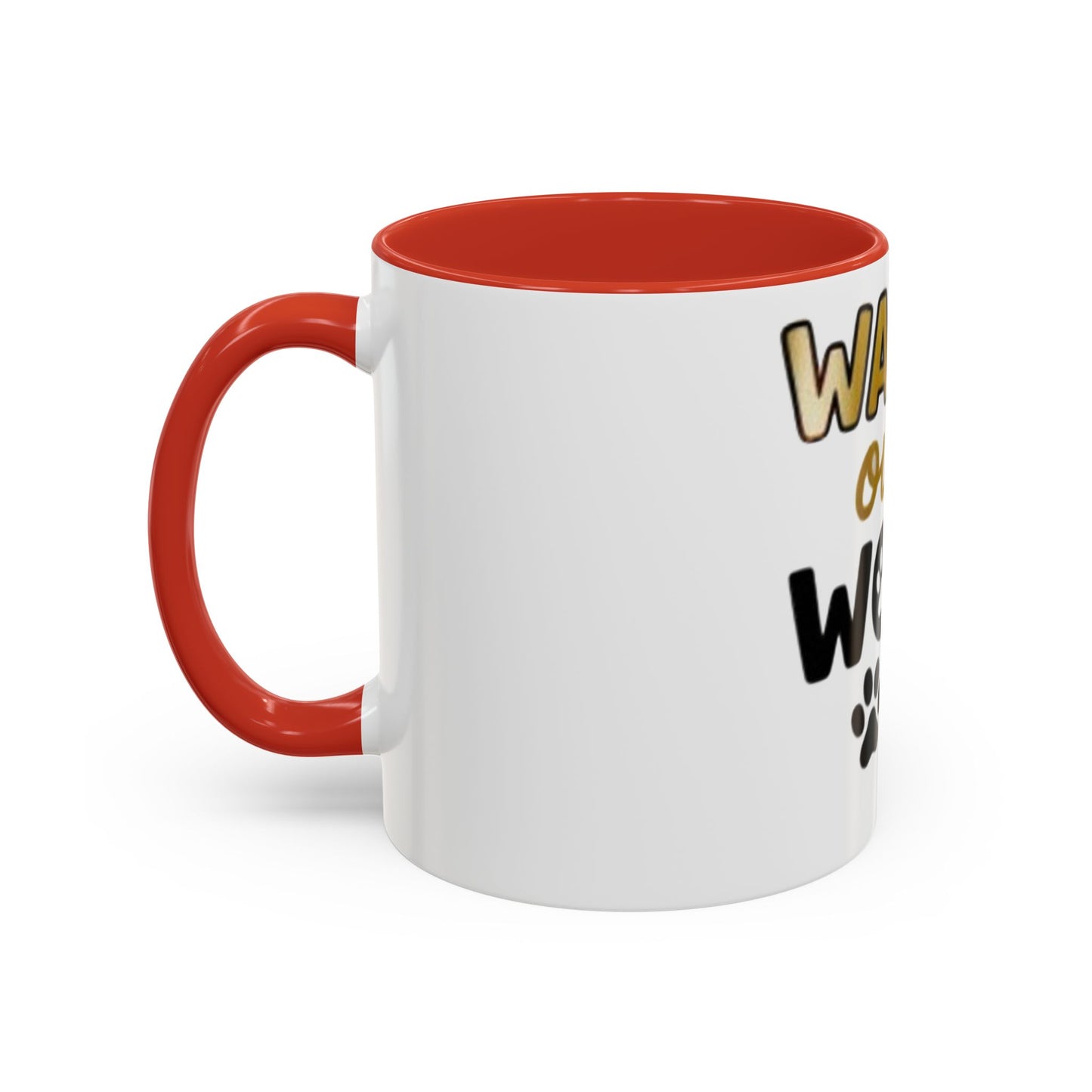 Coffee Mug — "Walks Over Work" Dog Lover Accent Mug (11/15 oz)
