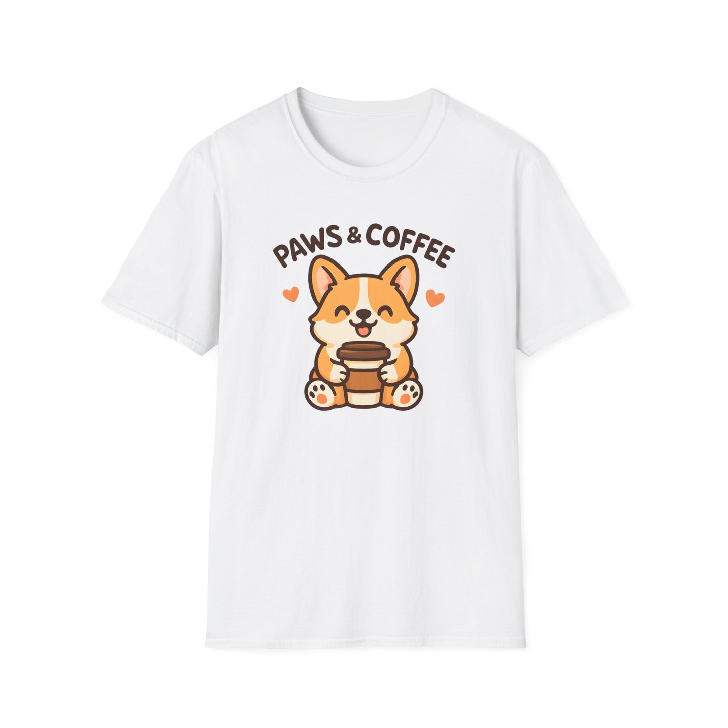 Paws & Coffee Graphic Tee ☕🐾