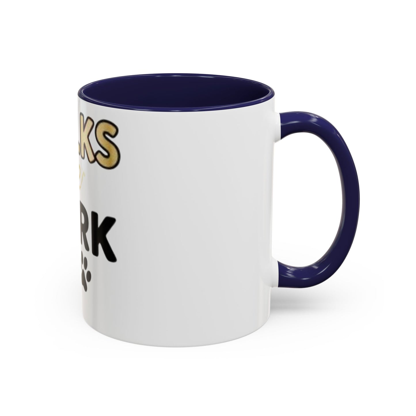 Coffee Mug — "Walks Over Work" Dog Lover Accent Mug (11/15 oz)