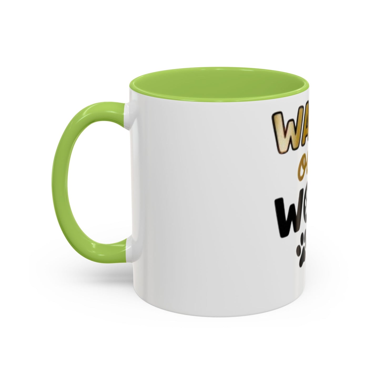 Coffee Mug — "Walks Over Work" Dog Lover Accent Mug (11/15 oz)