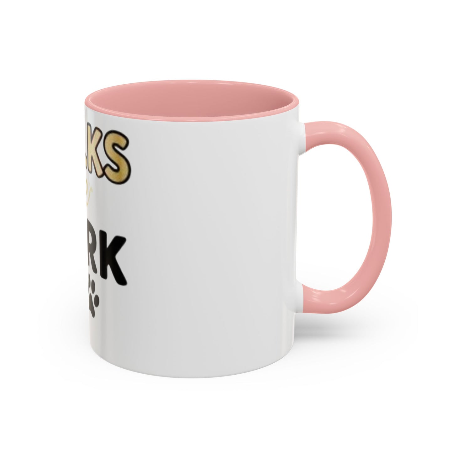 Coffee Mug — "Walks Over Work" Dog Lover Accent Mug (11/15 oz)