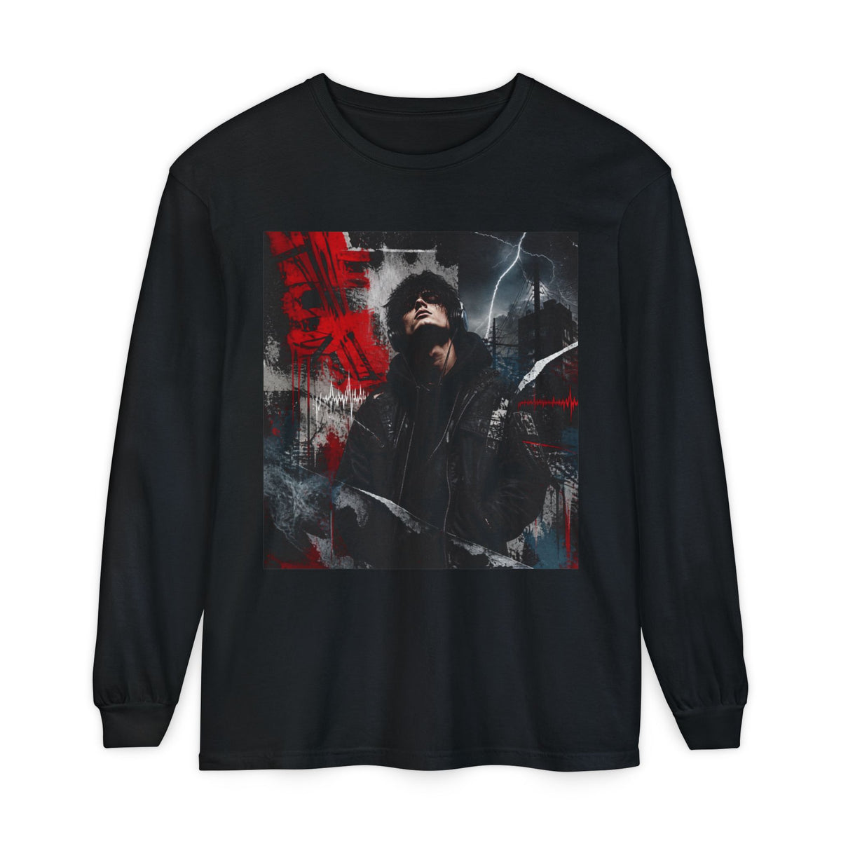 Inspired Urban Portrait Long Sleeve Tee