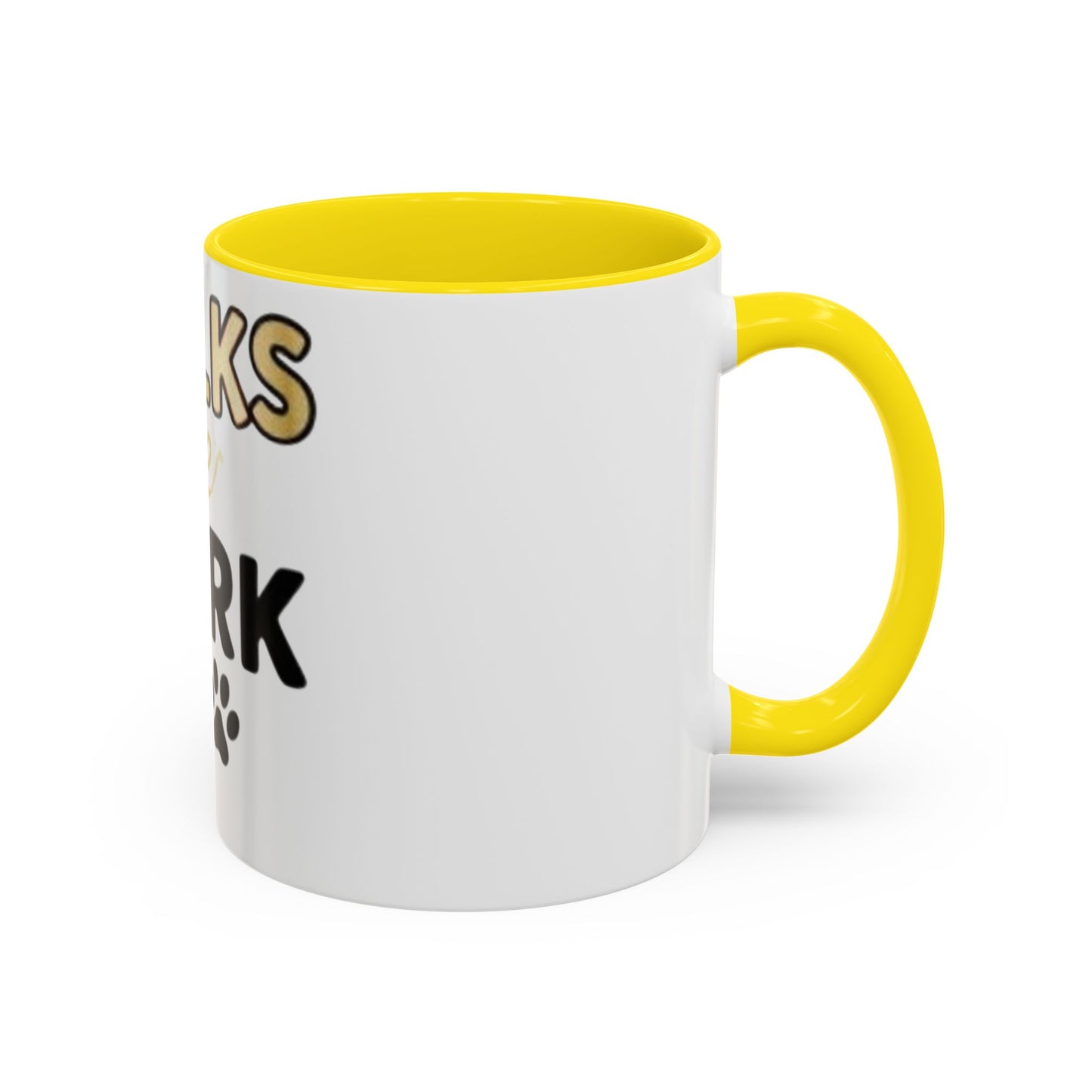 Coffee Mug — "Walks Over Work" Dog Lover Accent Mug (11/15 oz)