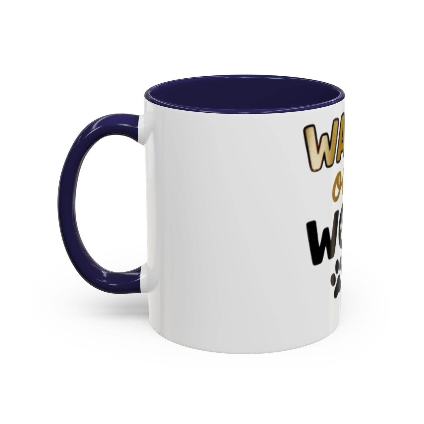 Coffee Mug — "Walks Over Work" Dog Lover Accent Mug (11/15 oz)