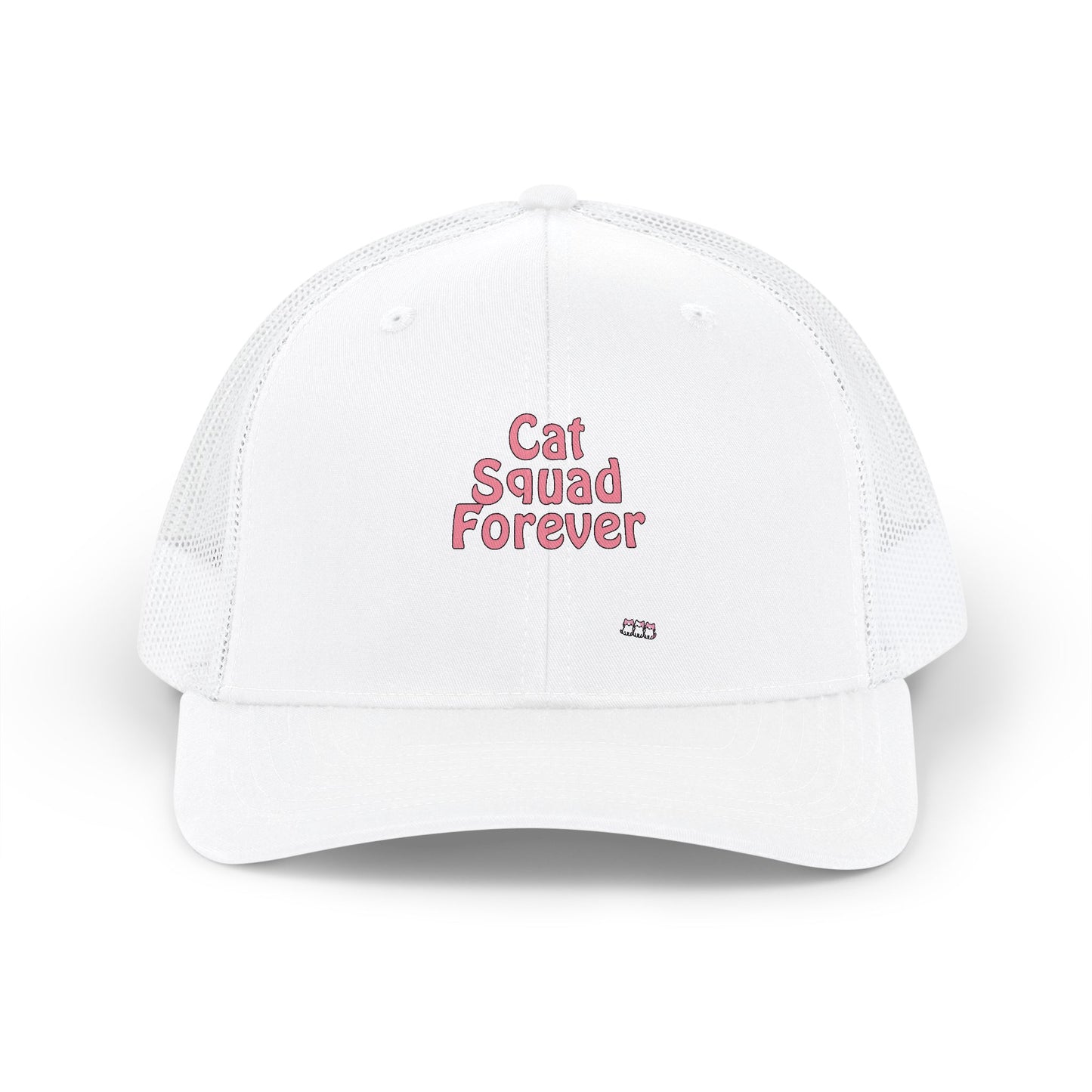 Cat Squad Forever Snapback Trucker Cap