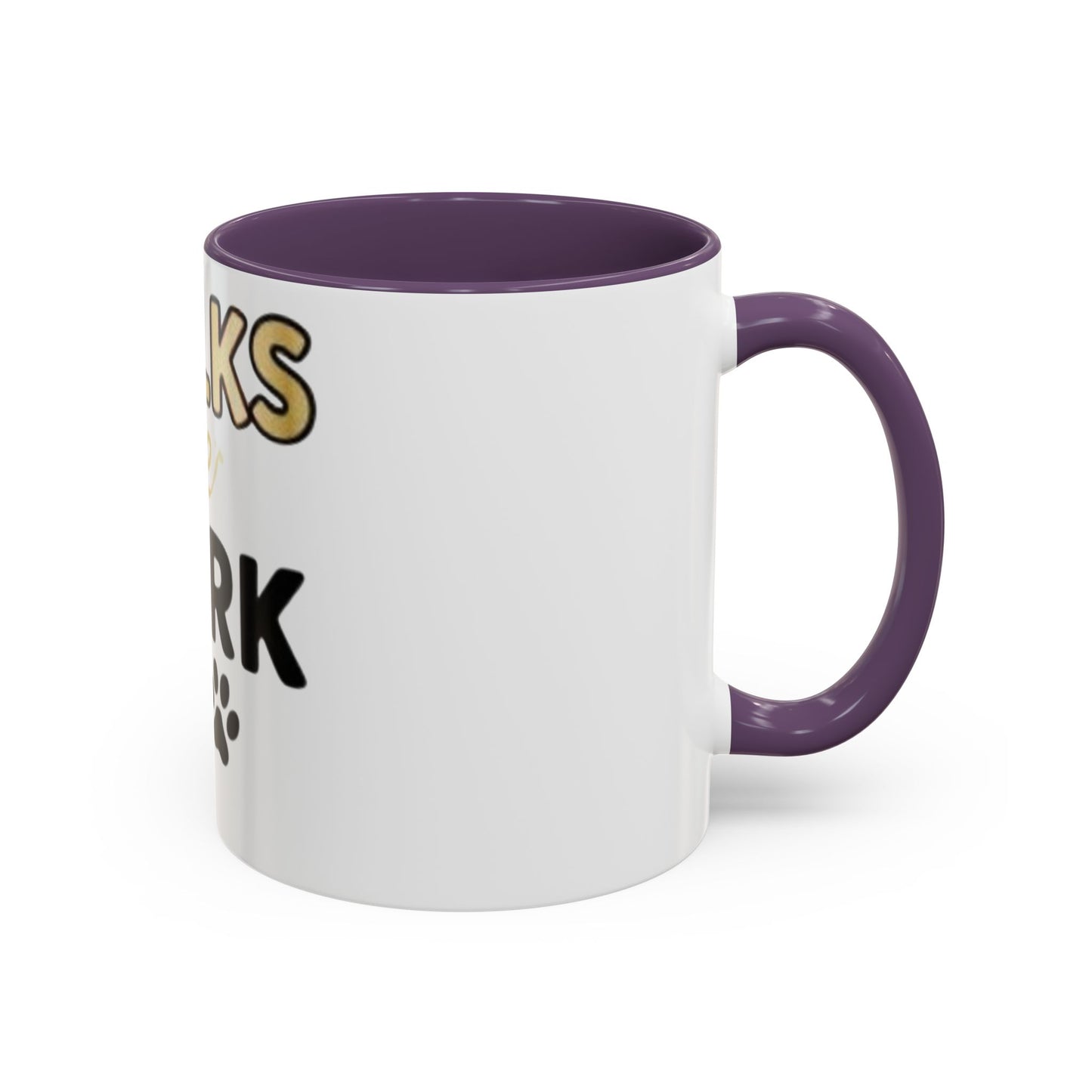 Coffee Mug — "Walks Over Work" Dog Lover Accent Mug (11/15 oz)