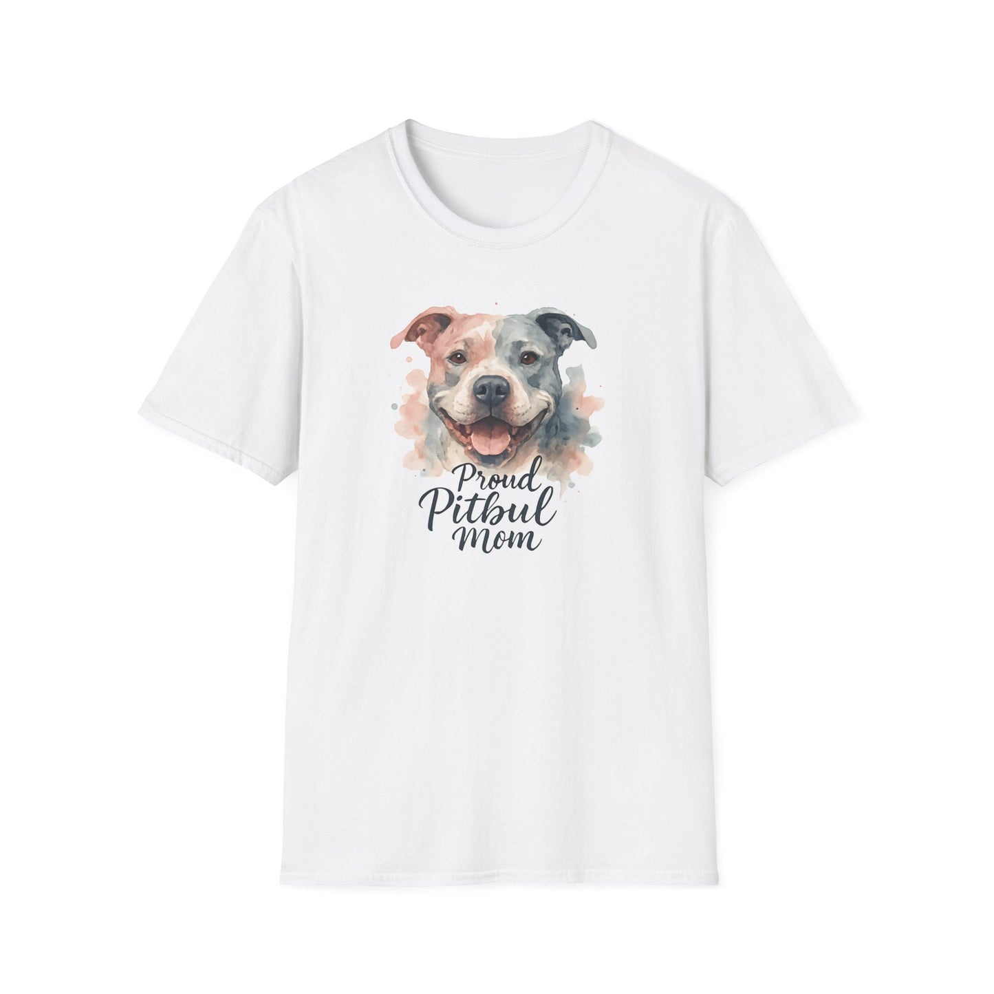 Proud Pitbull Mom Graphic Tee 🐾
