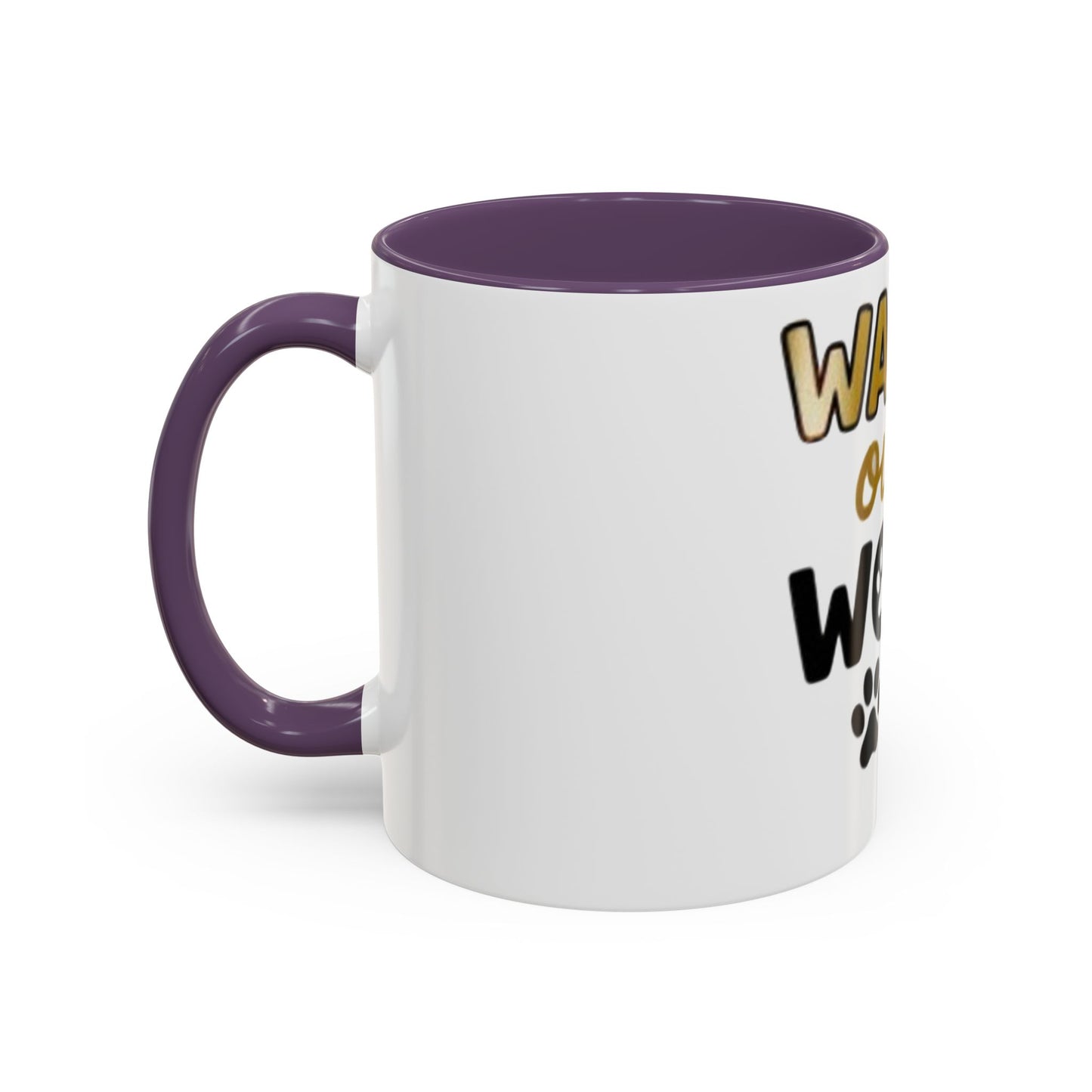 Coffee Mug — "Walks Over Work" Dog Lover Accent Mug (11/15 oz)
