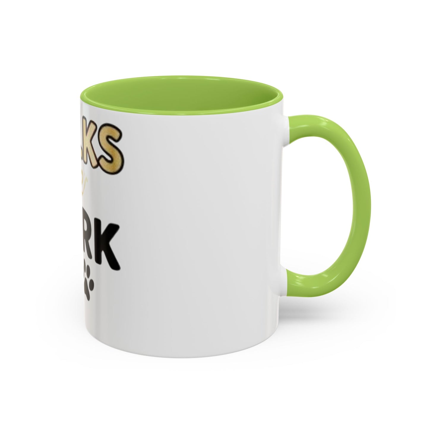 Coffee Mug — "Walks Over Work" Dog Lover Accent Mug (11/15 oz)