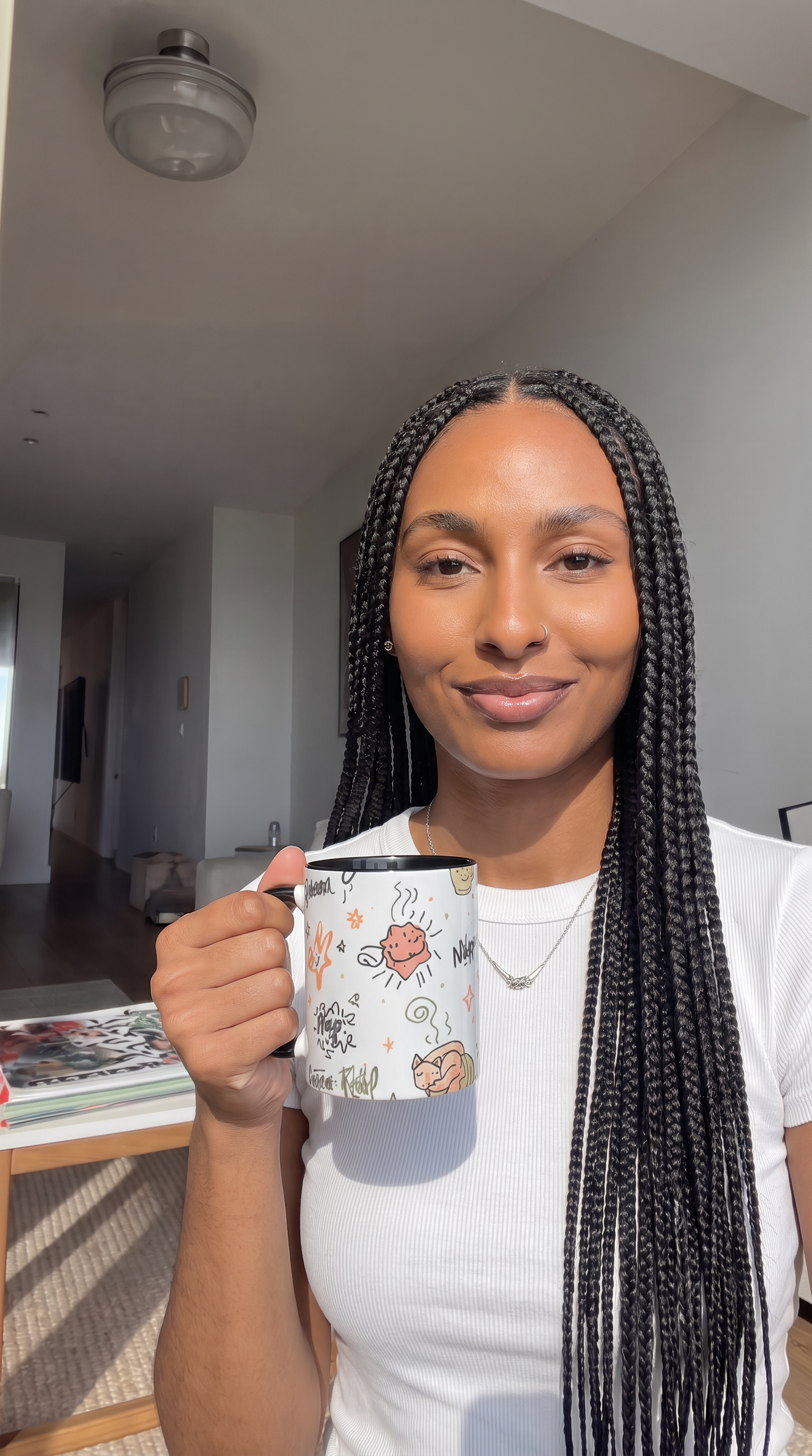 Cozy Doodle Ceramic mug☕️