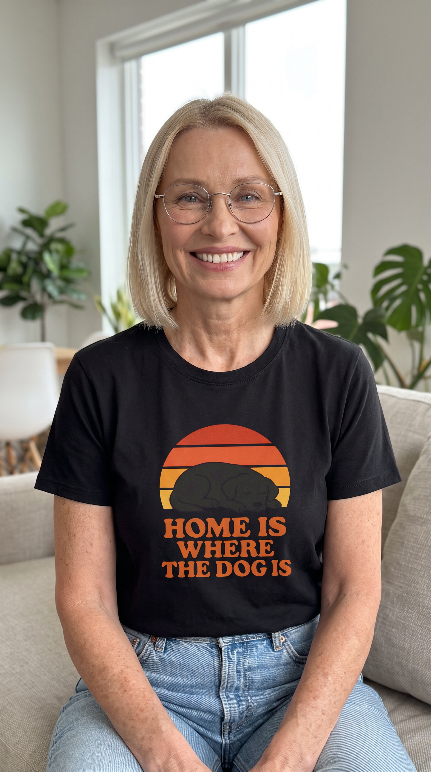 Sleeping Dog at Home T-Shirt
