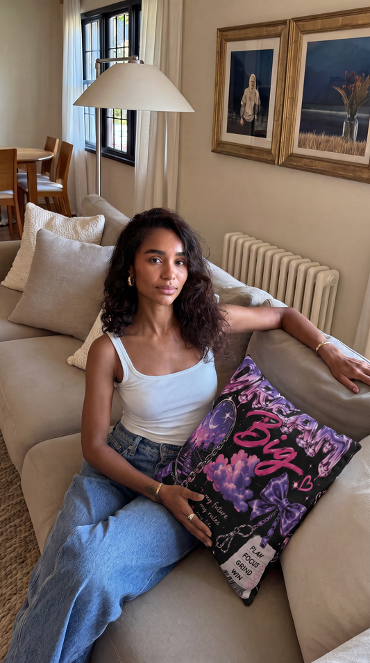 Cosmic Girl Dreamy Throw Pillowcase