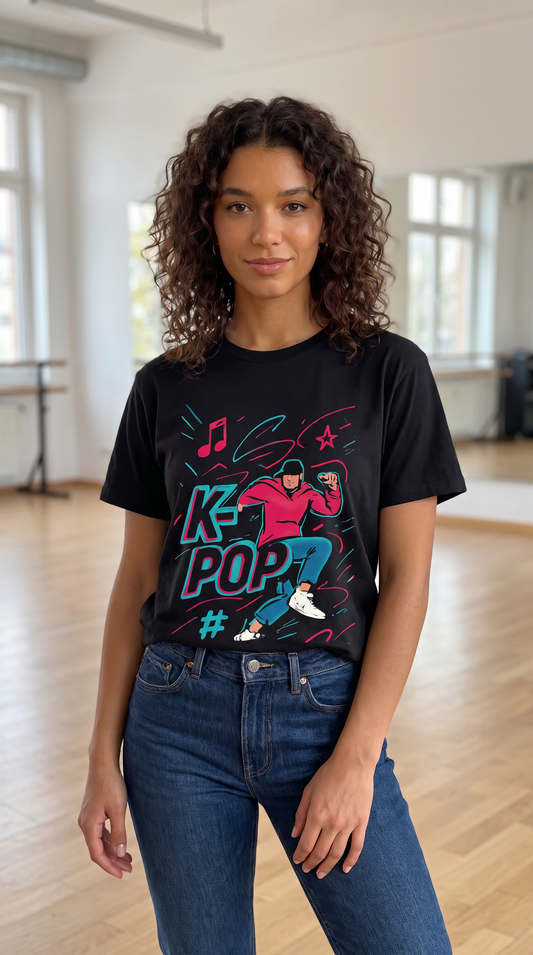 K-POP Dance Graphic Tee